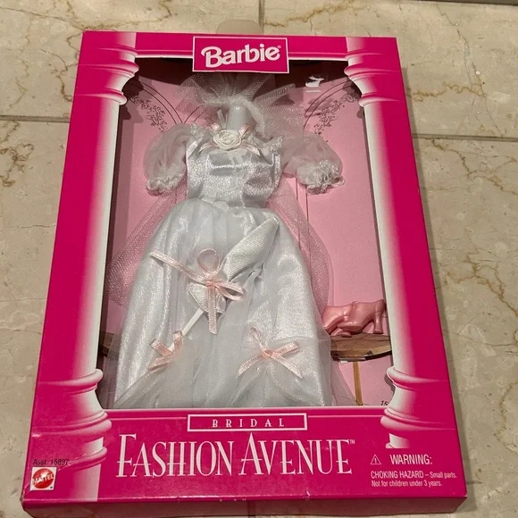 Mattel | Toys | Nib Vintage Barbie Fashion Avenue Bridal | Poshmark